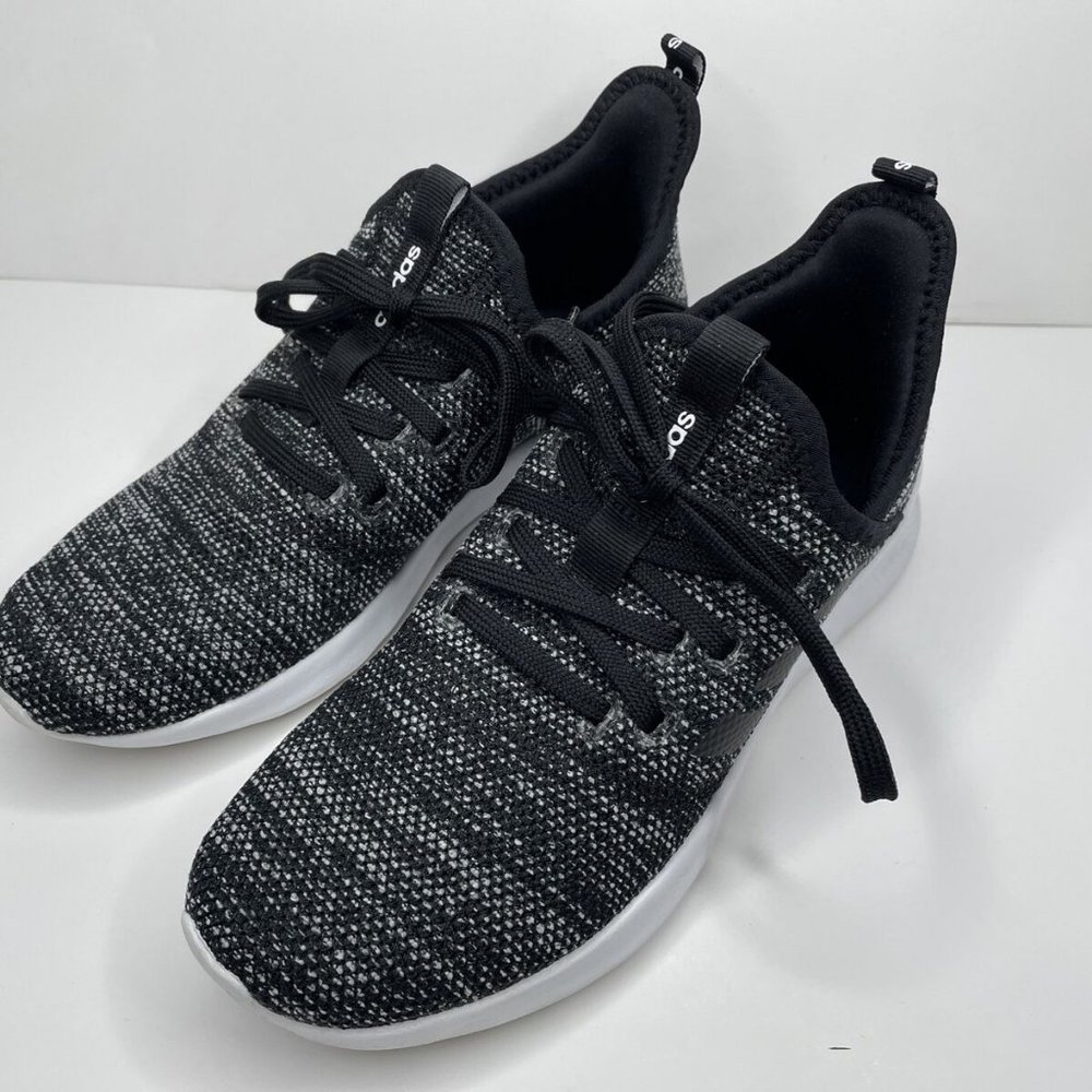 Size 7 - adidas Cloudfoam Pure Core Black